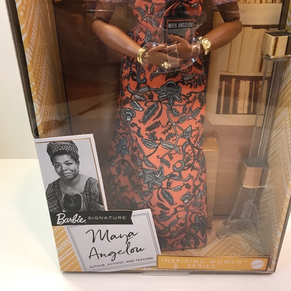 Maya Angelou Doll, Barbie Inspiring Women - Picture 11 of 15